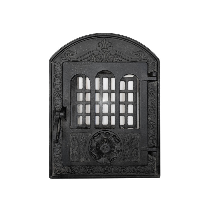 Drzwiczki żeliwne BAROK do pieca