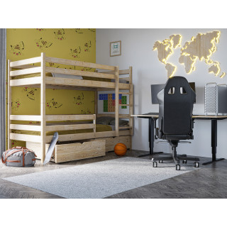 Etagenbett aus Kiefernholz – stabil, sicher & funktional | Kinderbett