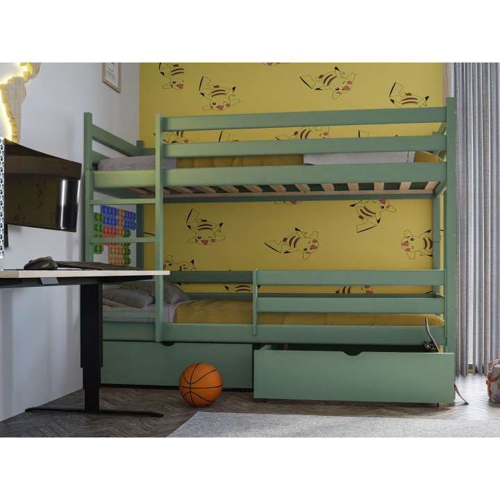 Pine Bunk Bed | Polish Manufacturer | With or Without Drawers