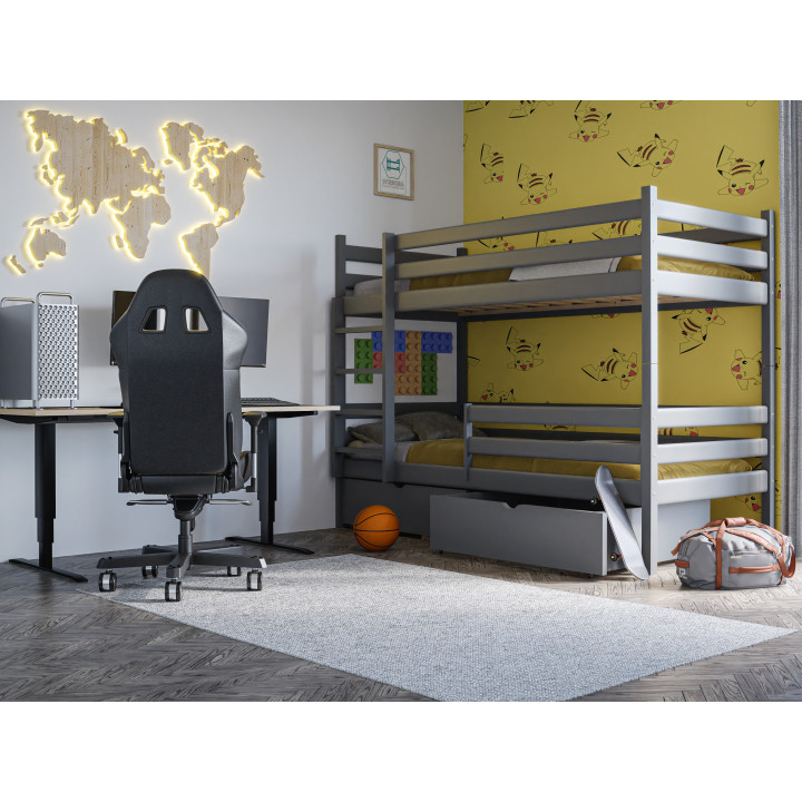 Etagenbett aus Kiefernholz – stabil, sicher & funktional | Kinderbett