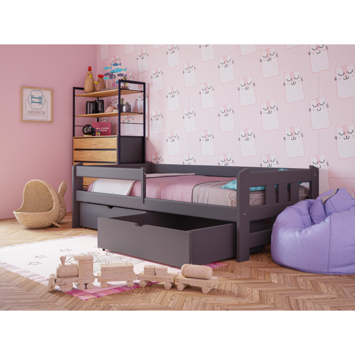 Pine Bed | Polish Manufacturer | Various Sizes & Colors | With or Without Drawers