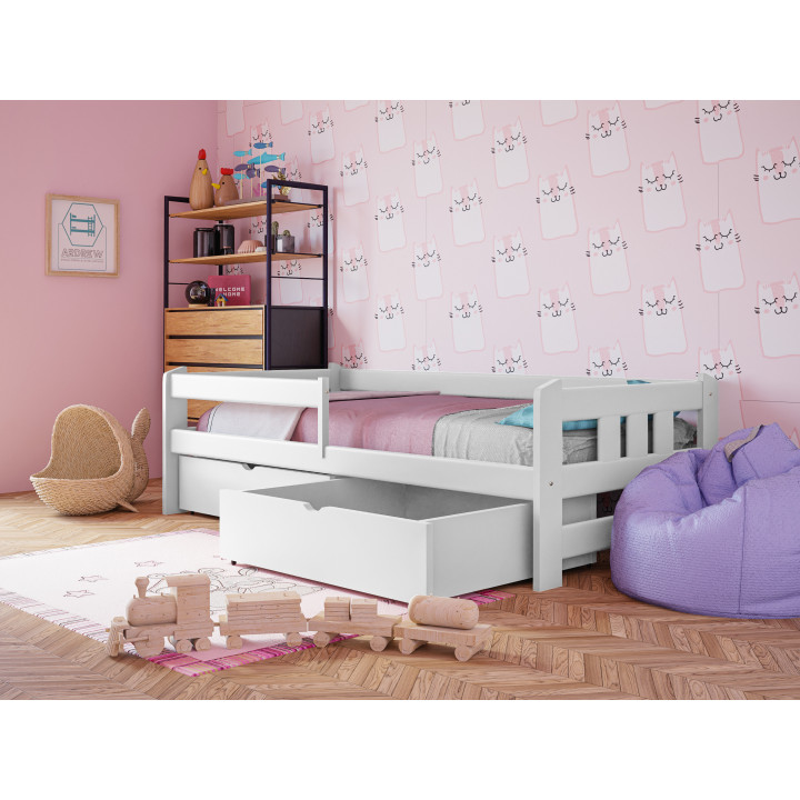 Pine Bed | Polish Manufacturer | Various Sizes & Colors | With or Without Drawers