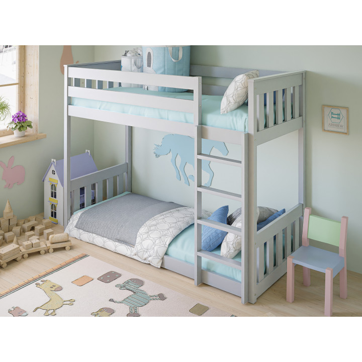 Children’s & Youth Bunk Bed | Solid Pine Wood | Polish Manufacturer