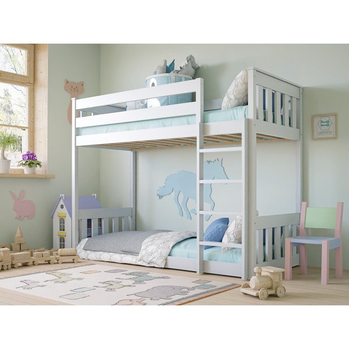 Children’s & Youth Bunk Bed | Solid Pine Wood | Polish Manufacturer