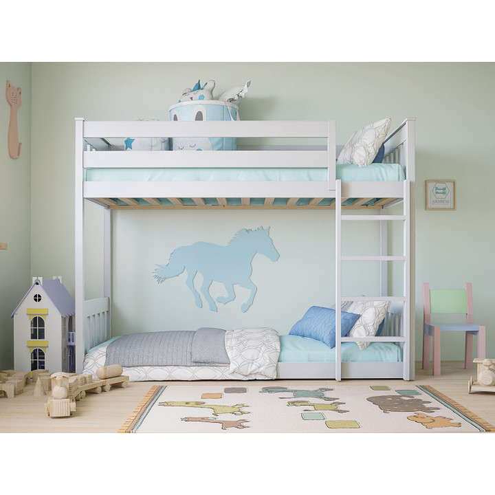 Children’s & Youth Bunk Bed | Solid Pine Wood | Polish Manufacturer