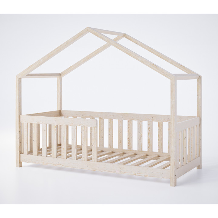 Kids House Bed – Solid Pine, Safe & Customisable
