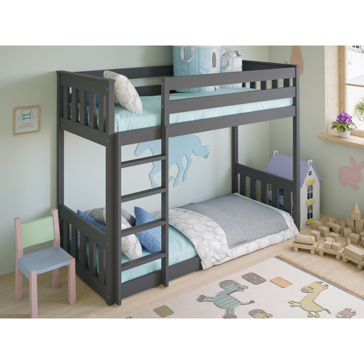 Łóżko piętrowe sosnowe dziecięco–młodzieżowe | Polski producent