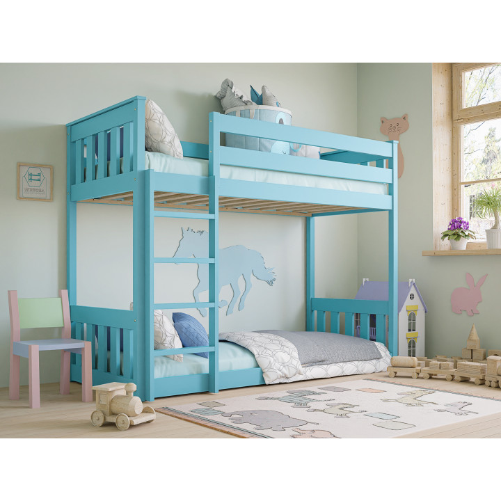 Children’s & Youth Bunk Bed | Solid Pine Wood | Polish Manufacturer