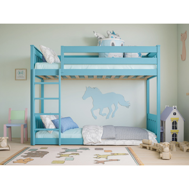 Children’s & Youth Bunk Bed | Solid Pine Wood | Polish Manufacturer