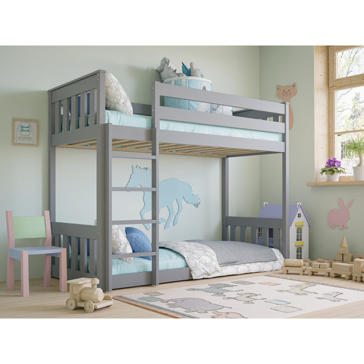 Children’s & Youth Bunk Bed | Solid Pine Wood | Polish Manufacturer