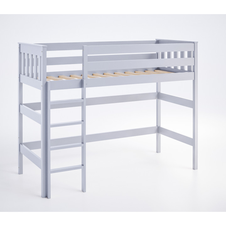 ERYK Loft Bed | Solid Pine Wood High Sleeper | Many Colors | Space Saver