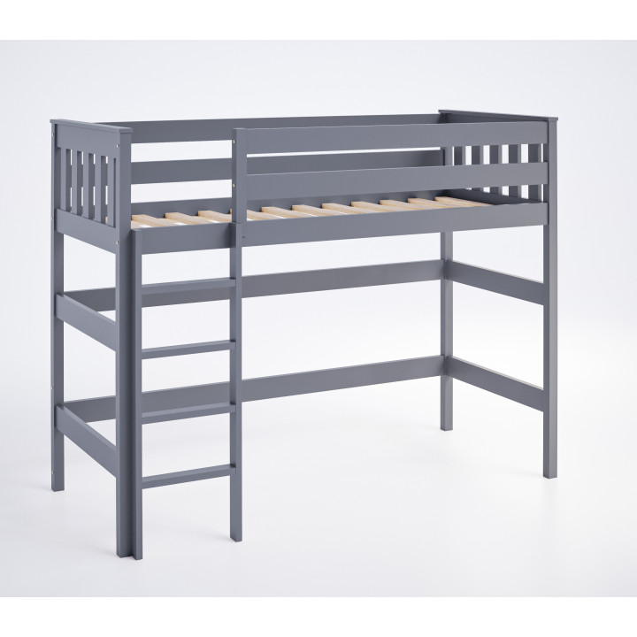 ERYK Loft Bed | Solid Pine Wood High Sleeper | Many Colors | Space Saver