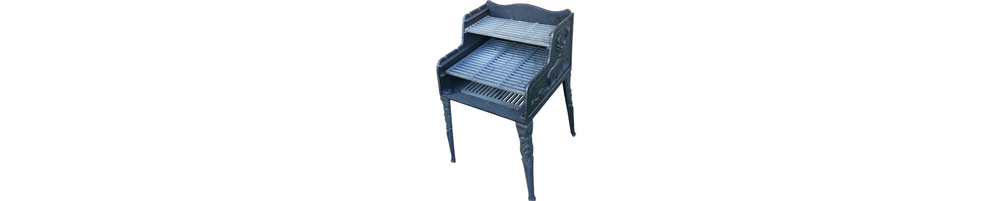 Grille ogrodowe żeliwne i metalowe – paleniska, trójnogi